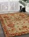 Machine Washable Abstract Gold Rug in a Family Room, wshabs2999