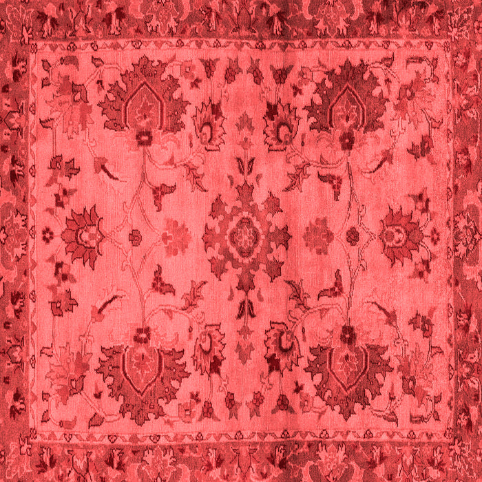 Abstract Red Modern Rug, abs2999red
