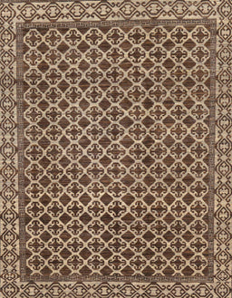 Machine Washable Abstract Camel Brown Rug, wshabs299