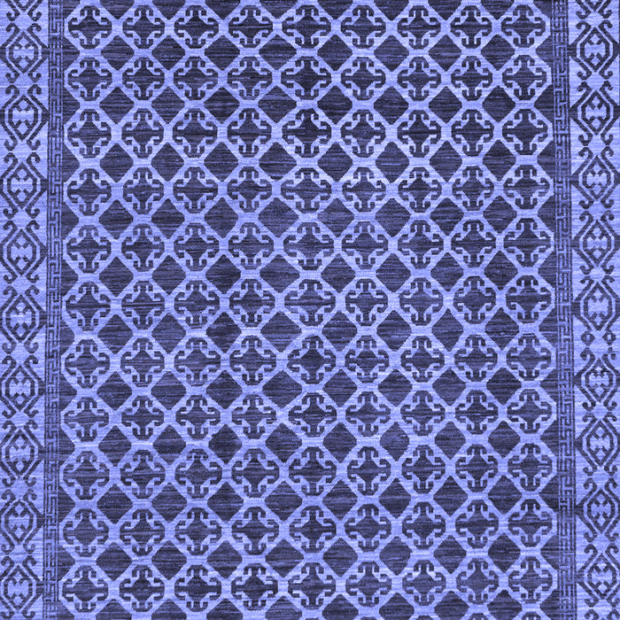 Southwestern Blue Country Rug, abs299blu
