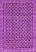 Machine Washable Southwestern Purple Country Area Rugs, wshabs299pur