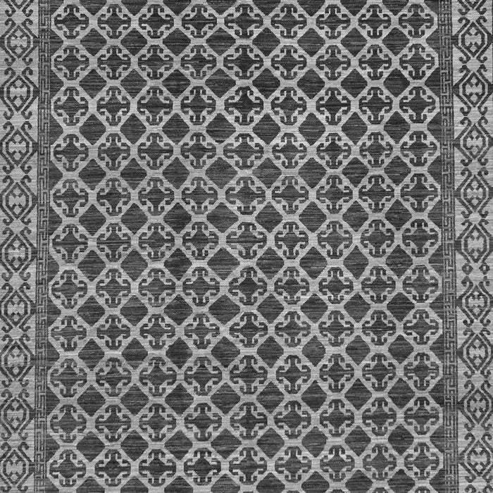 Machine Washable Southwestern Gray Country Rug, wshabs299gry