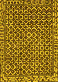 Southwestern Yellow Country Rug, abs299yw