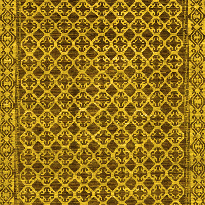 Southwestern Yellow Country Rug, abs299yw