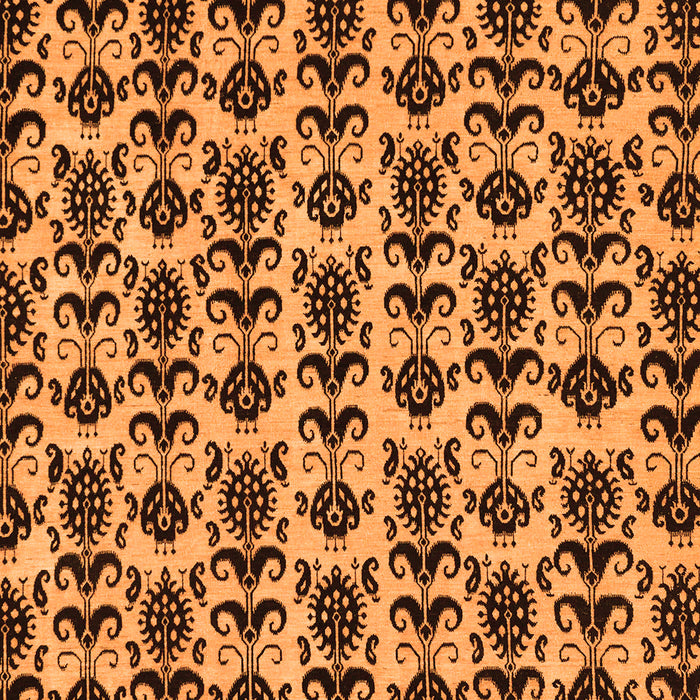 Abstract Orange Modern Rug, abs29org