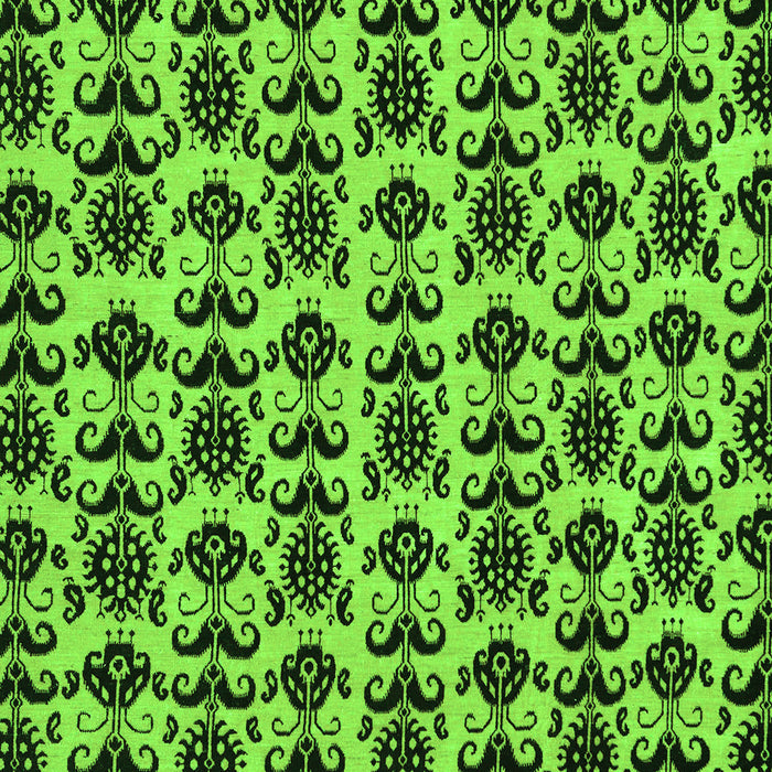 Machine Washable Abstract Green Modern Area Rugs, wshabs29grn