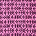 Square Machine Washable Abstract Pink Modern Rug, wshabs29pnk