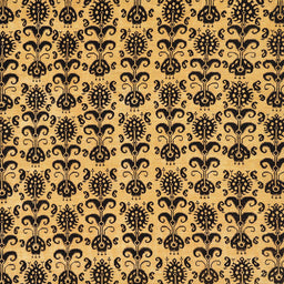 Square Abstract Bakers Brown Modern Rug, abs29