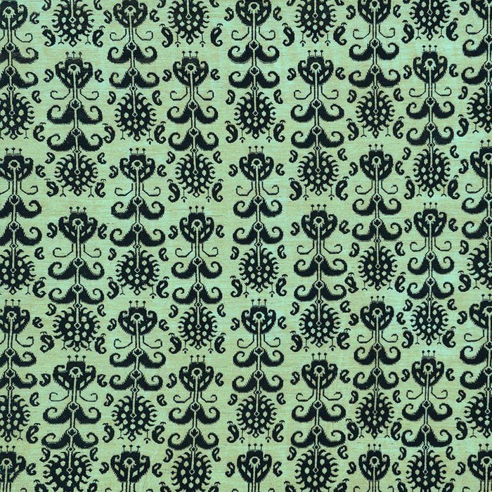 Square Machine Washable Abstract Light Blue Modern Rug, wshabs29lblu