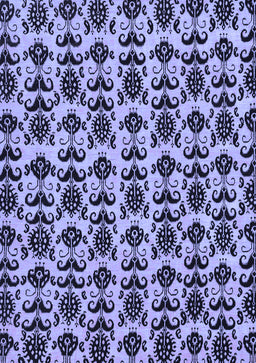 Abstract Blue Modern Rug, abs29blu