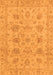 Oriental Orange Traditional Rug, abs3000org