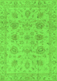 Oriental Green Traditional Rug, abs3000grn