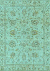 Oriental Light Blue Traditional Rug, abs3000lblu