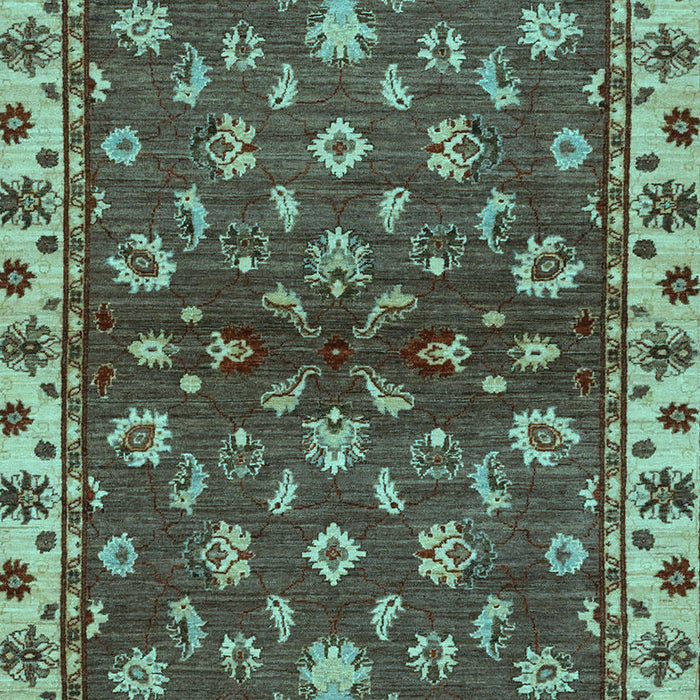 Oriental Light Blue Traditional Rug, abs3001lblu