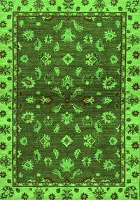 Oriental Green Traditional Rug, abs3001grn