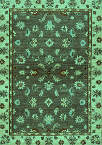 Oriental Turquoise Traditional Rug, abs3001turq