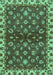 Oriental Turquoise Traditional Rug, abs3001turq