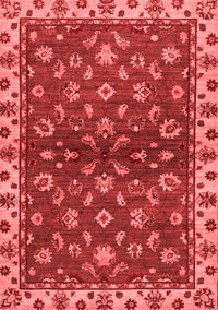 Oriental Red Traditional Rug, abs3001red