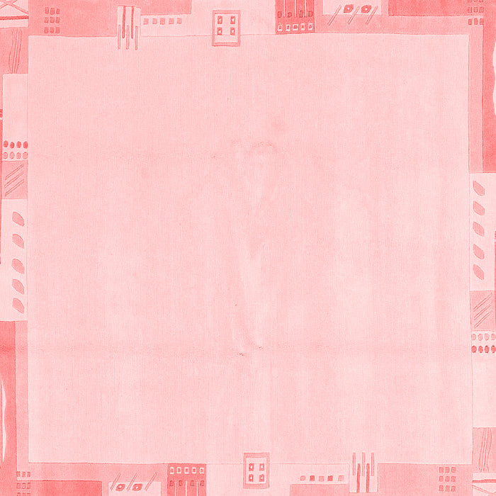 Solid Red Modern Rug, abs3002red