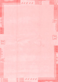 Solid Red Modern Rug, abs3002red