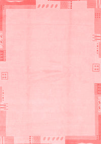 Solid Red Modern Rug, abs3003red