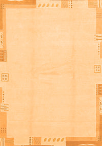 Solid Orange Modern Rug, abs3003org