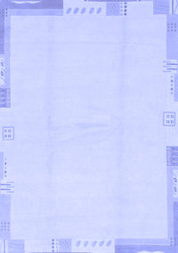 Solid Blue Modern Rug, abs3003blu