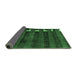 Sideview of Abstract Emerald Green Modern Rug, abs3004emgrn