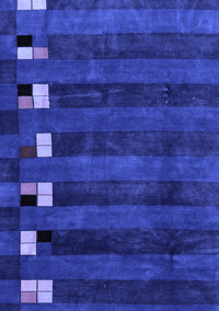 Abstract Blue Modern Rug, abs3004blu