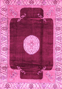 Abstract Pink Modern Rug, abs3006pnk