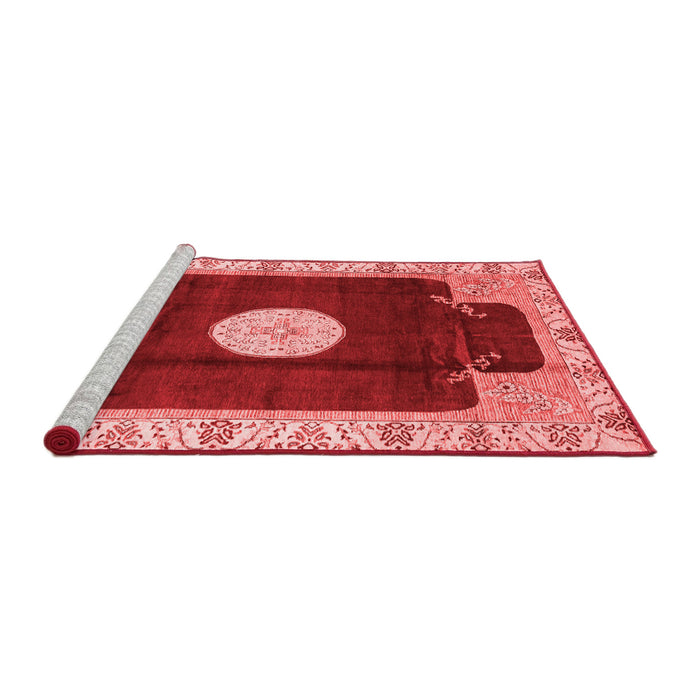 Modern Red Washable Rugs