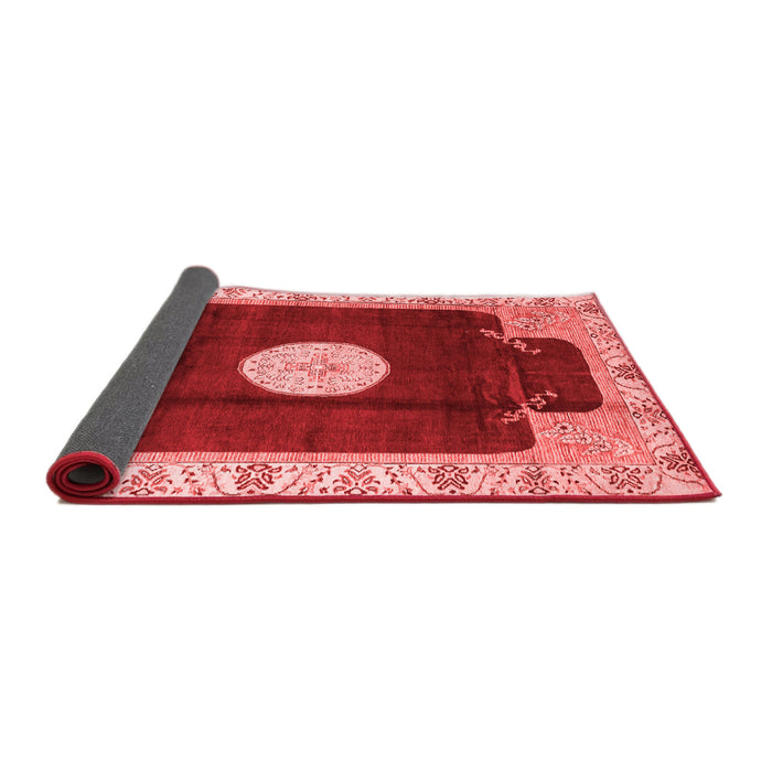 Abstract Red Modern Area Rugs