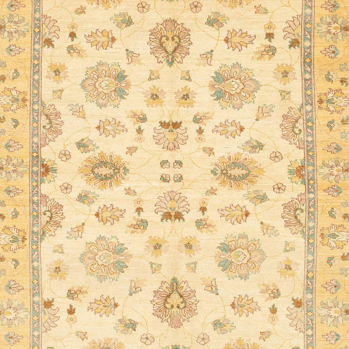 Machine Washable Abstract Orange Rug, wshabs3007