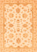 Oriental Orange Traditional Rug, abs3007org