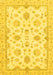 Oriental Yellow Traditional Rug, abs3007yw