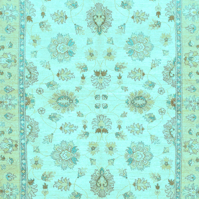 Oriental Light Blue Traditional Rug, abs3007lblu