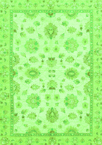 Oriental Green Traditional Rug, abs3007grn