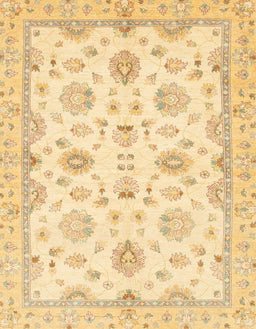 Abstract Orange Oriental Rug, abs3007