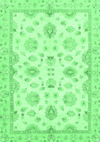 Oriental Emerald Green Traditional Rug, abs3007emgrn