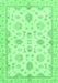 Oriental Emerald Green Traditional Rug, abs3007emgrn