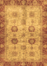 Oriental Brown Traditional Rug, abs3008brn