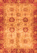 Oriental Orange Traditional Rug, abs3008org