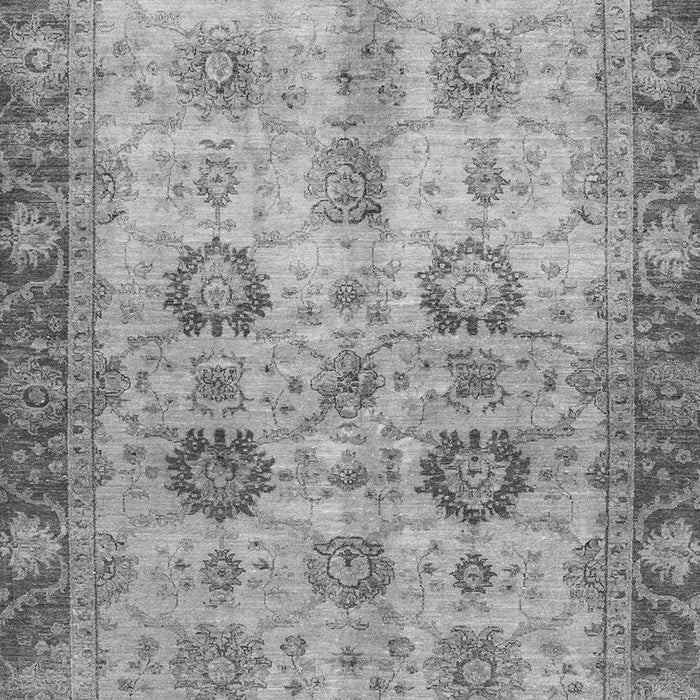 Machine Washable Oriental Gray Traditional Rug, wshabs3008gry