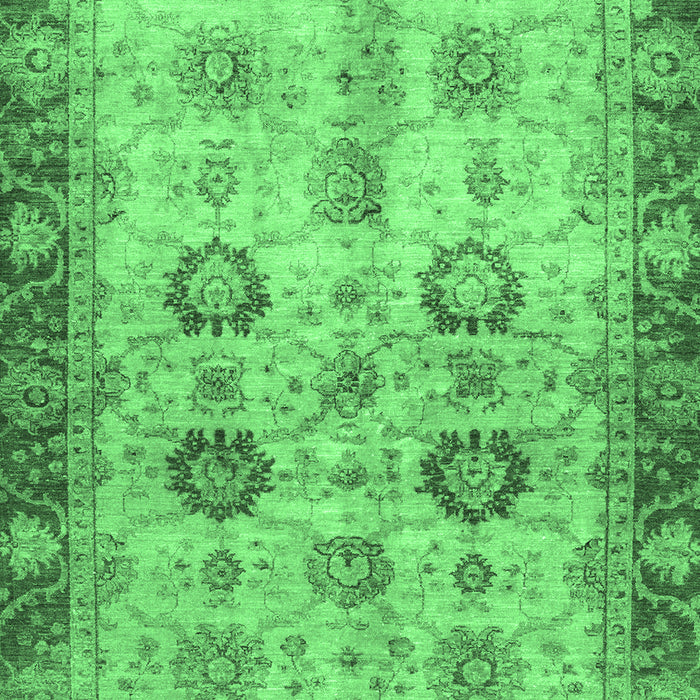 Oriental Emerald Green Traditional Rug, abs3008emgrn