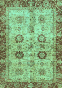 Oriental Turquoise Traditional Rug, abs3008turq