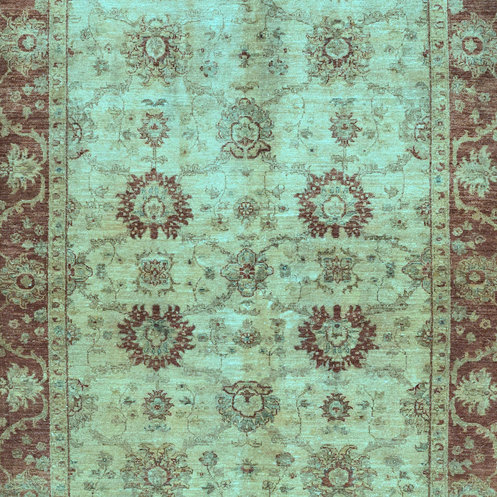 Oriental Light Blue Traditional Rug, abs3008lblu