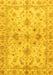 Oriental Yellow Traditional Rug, abs3009yw