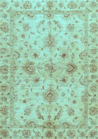 Oriental Light Blue Traditional Rug, abs3009lblu