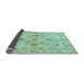 Sideview of Oriental Light Blue Traditional Rug, abs3009lblu