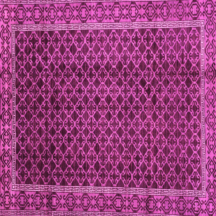 Square Southwestern Pink Country Rug, abs300pnk